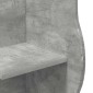 vidaXL Γωνιακό ράφι Γκρι Σκυροδέματος 34 x 33 x 102 εκ