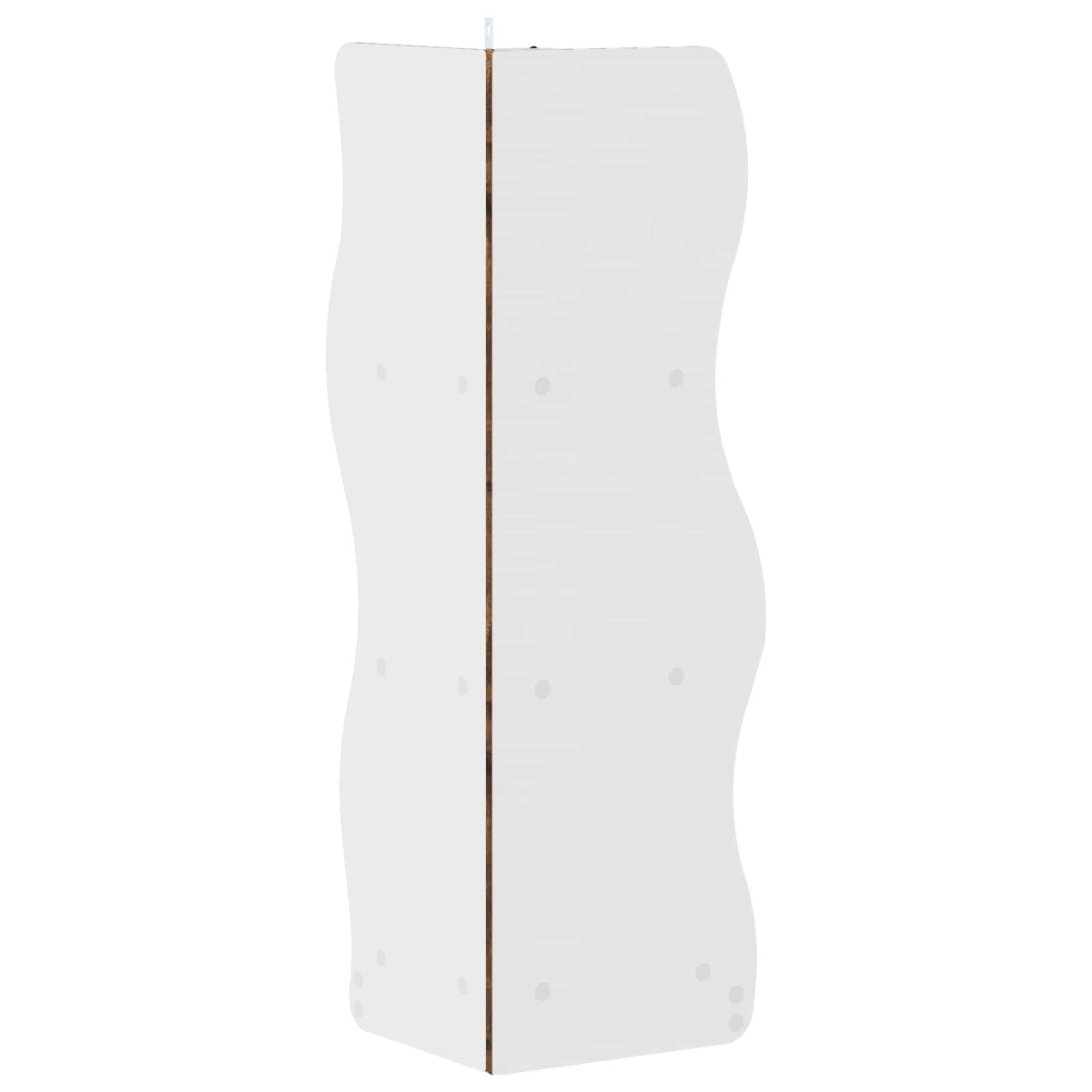 vidaXL Γωνιακό ράφι Καπνισμένο Ξύλο Δρυός 34 x 33 x 102 εκ
