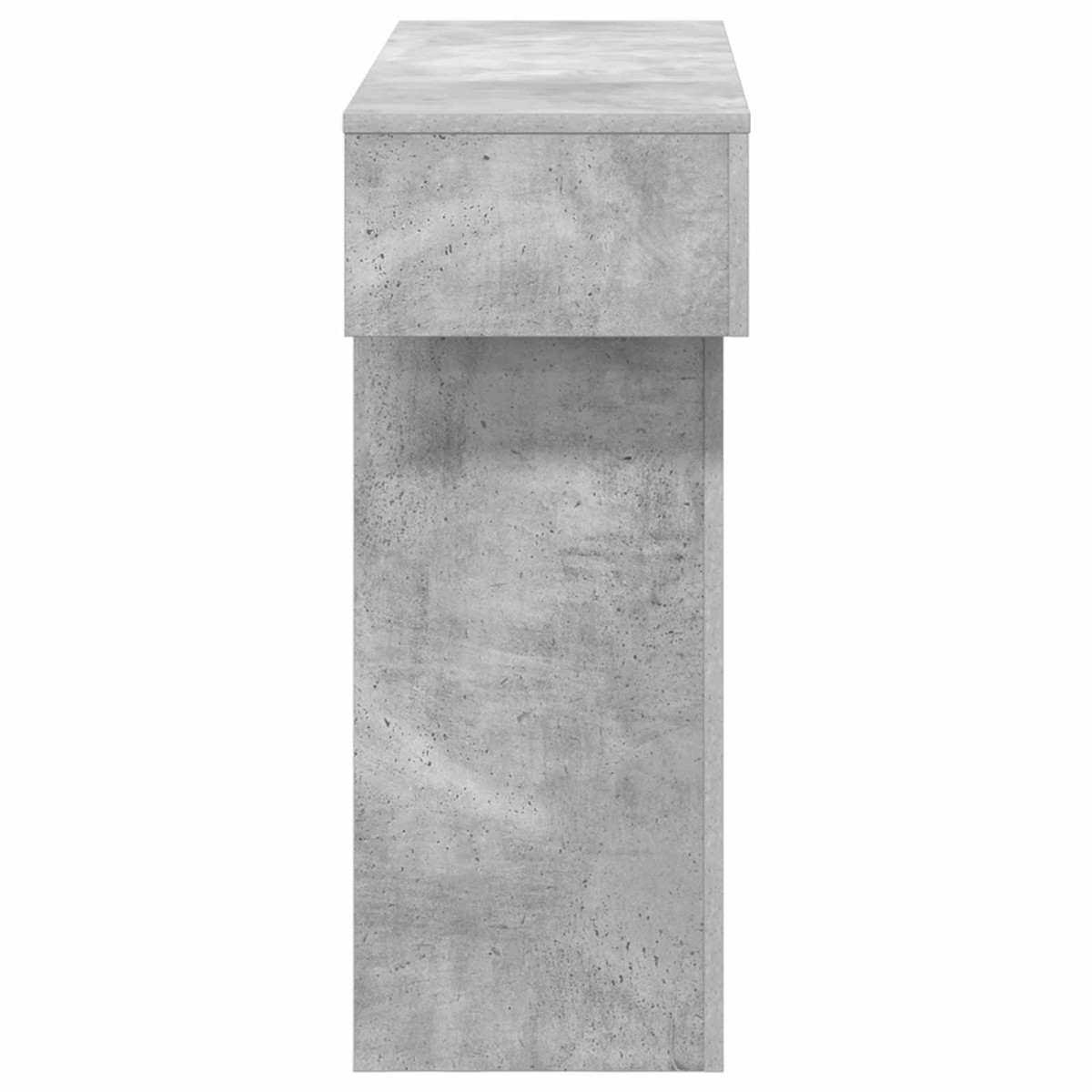 vidaXL Σκυρόχρωμο Γκρι 101 x 30 x 74 εκ