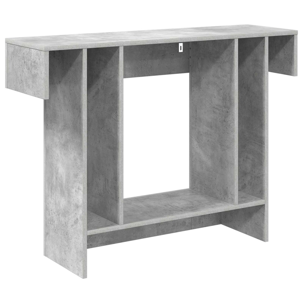 vidaXL Σκυρόχρωμο Γκρι 101 x 30 x 74 εκ