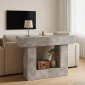 vidaXL Σκυρόχρωμο Γκρι 101 x 30 x 74 εκ