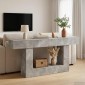 vidaXL Σκυρόχρωμο Γκρι 160 x 30 x 74 εκ