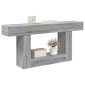 vidaXL Γκρι Σονομά 160 x 30 x 74 εκ
