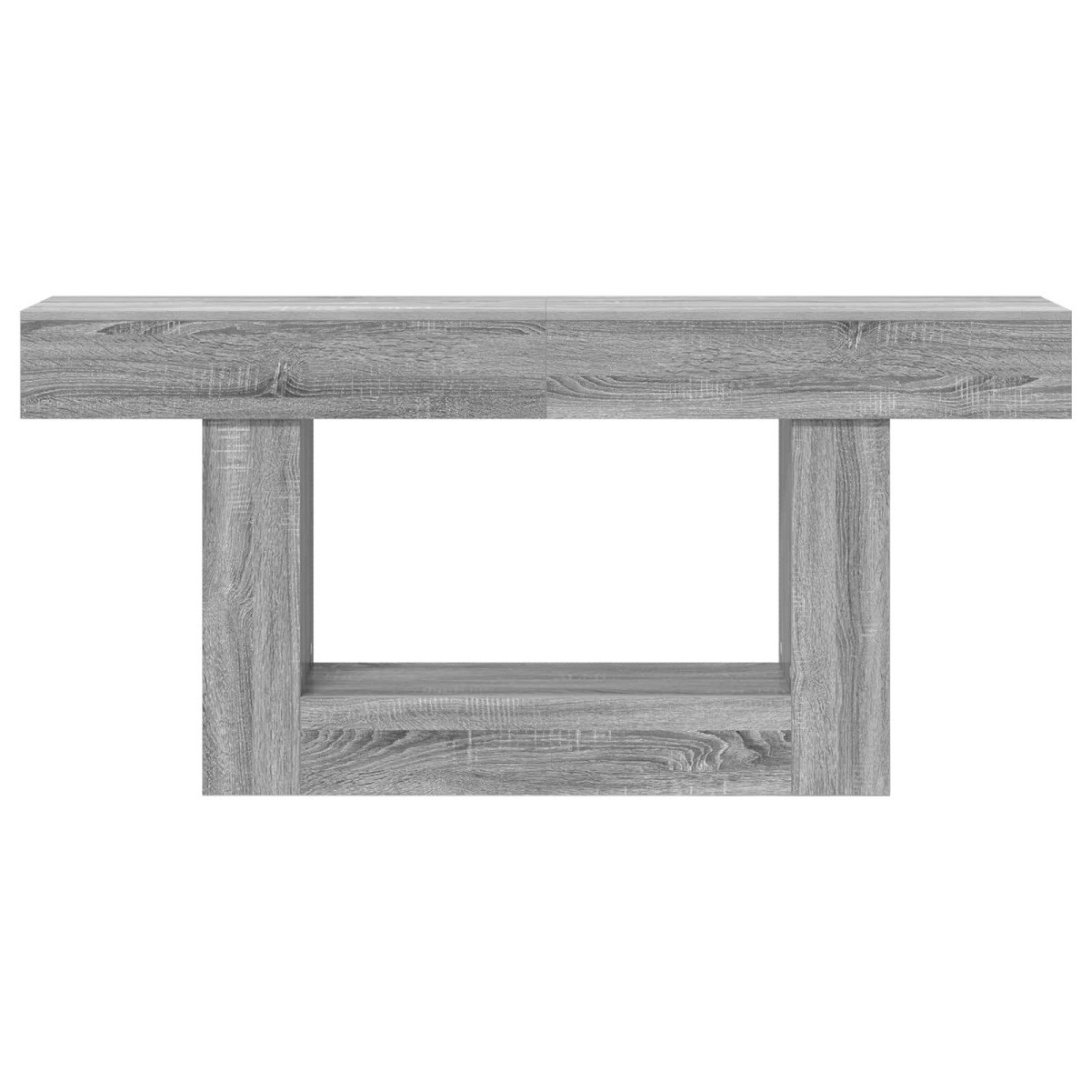vidaXL Γκρι Σονομά 160 x 30 x 74 εκ