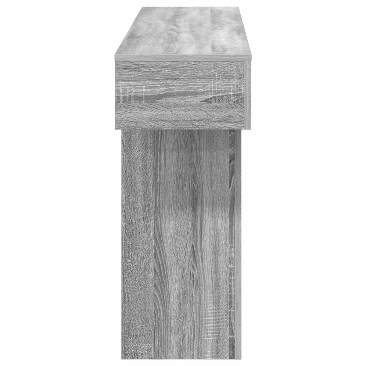 vidaXL Γκρι Σονομά 160 x 30 x 74 εκ