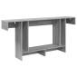 vidaXL Γκρι Σονομά 160 x 30 x 74 εκ
