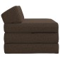 vidaXL Κρεβάτι Καναπέ Αναδιπλούμενο Taupe 200 x 70 x 10 εκ. Ύφασμα