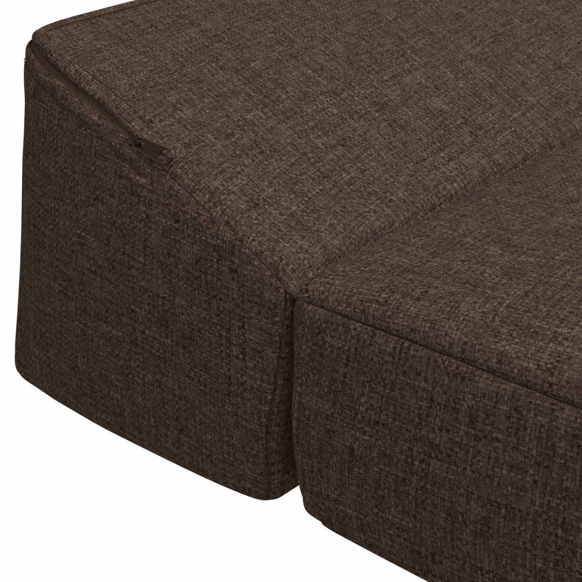 vidaXL Κρεβάτι Καναπέ Αναδιπλούμενο Taupe 200 x 70 x 10 εκ. Ύφασμα