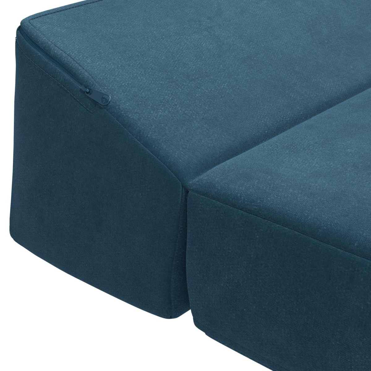 vidaXL Κρεβάτι Καναπέ Αναδιπλούμενο Μπλε 200 x 70 x 10 εκ. Βελούδο