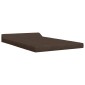 vidaXL Κρεβάτι Καναπέ Αναδιπλούμενο Taupe 120 x 60 x 49 εκ Ύφασμα