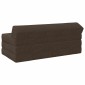 vidaXL Κρεβάτι Καναπέ Αναδιπλούμενο Taupe 120 x 60 x 49 εκ Ύφασμα