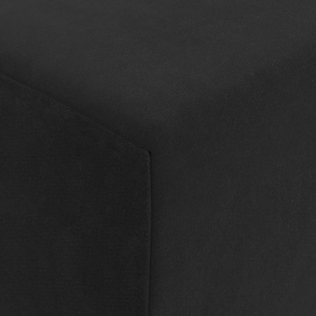 vidaXL Κρεβάτι Καναπέ Αναδιπλούμενο Μαύρο 120 x 60 x 49 εκ Ύφασμα