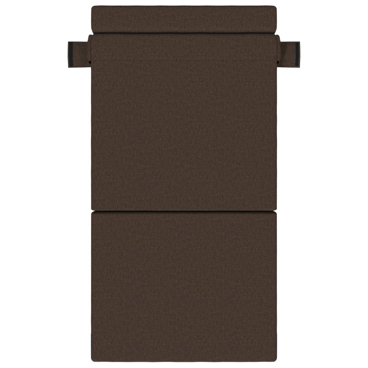 vidaXL Κρεβάτι Καναπέ Αναδιπλούμενο Taupe 70 x 72 x 60 εκ Ύφασμα