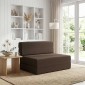 vidaXL Κρεβάτι Καναπέ Αναδιπλούμενο Taupe 70 x 72 x 60 εκ Ύφασμα