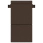 vidaXL Κρεβάτι Καναπέ Αναδιπλούμενο Taupe 100 x 80 x 60 εκ. Ύφασμα