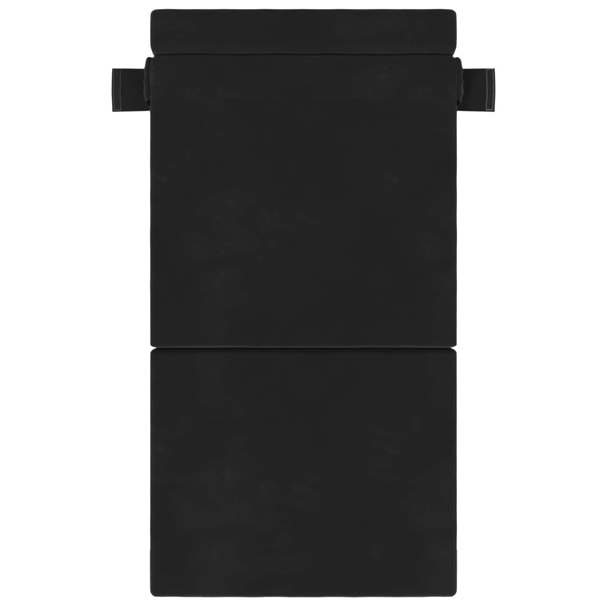 vidaXL Κρεβάτι Καναπέ Αναδιπλούμενο Μαύρο 100 x 80 x 60 εκ. Ύφασμα