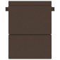 vidaXL Κρεβάτι Καναπέ Αναδιπλούμενο Taupe 152 x 86,5 x 60 εκ. Ύφασμα