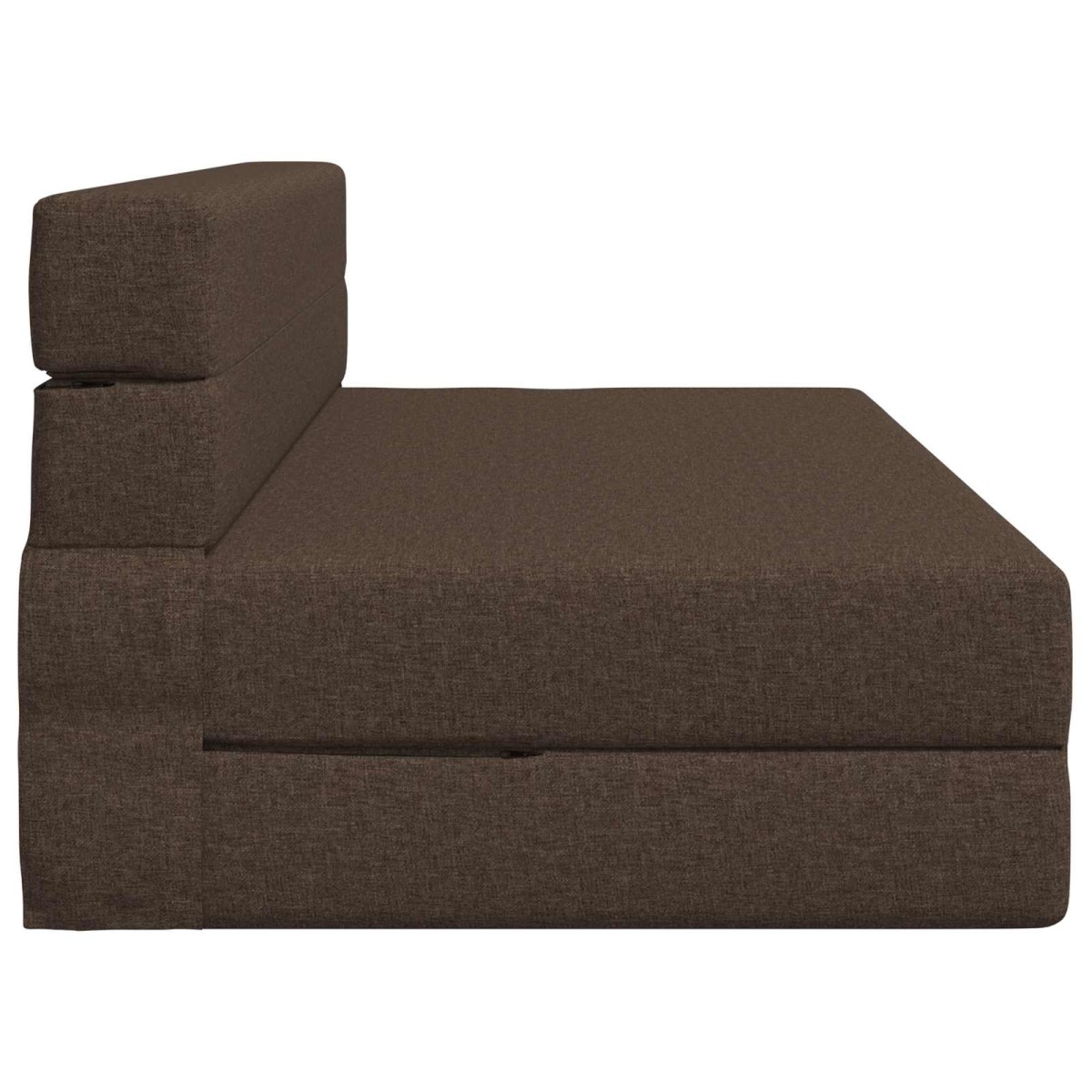 vidaXL Κρεβάτι Καναπέ Αναδιπλούμενο Taupe 152 x 86,5 x 60 εκ. Ύφασμα