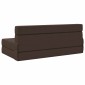 vidaXL Κρεβάτι Καναπέ Αναδιπλούμενο Taupe 152 x 86,5 x 60 εκ. Ύφασμα