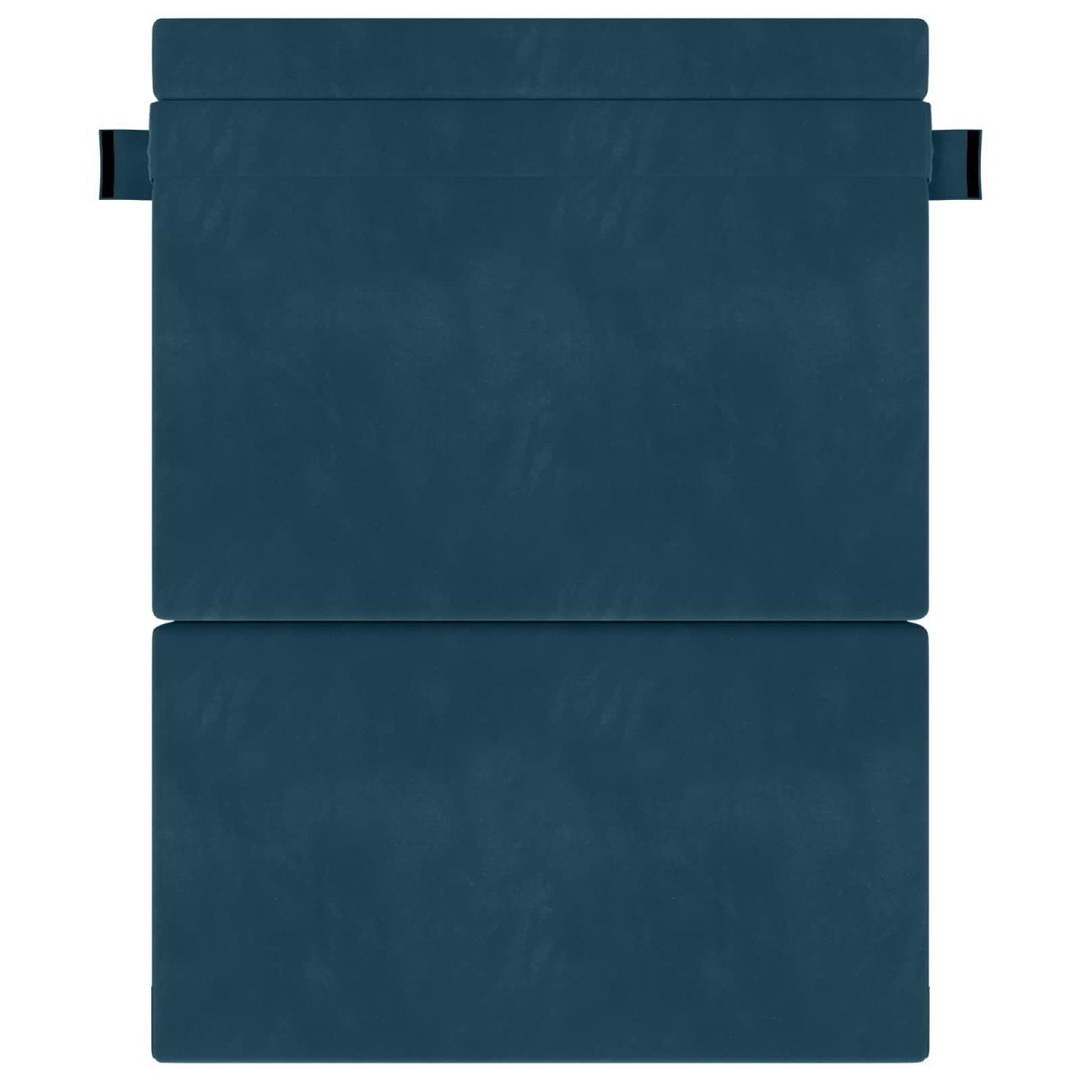 vidaXL Κρεβάτι Καναπέ Αναδιπλούμενο Μπλε 152 x 86,5 x 60 εκ. Ύφασμα