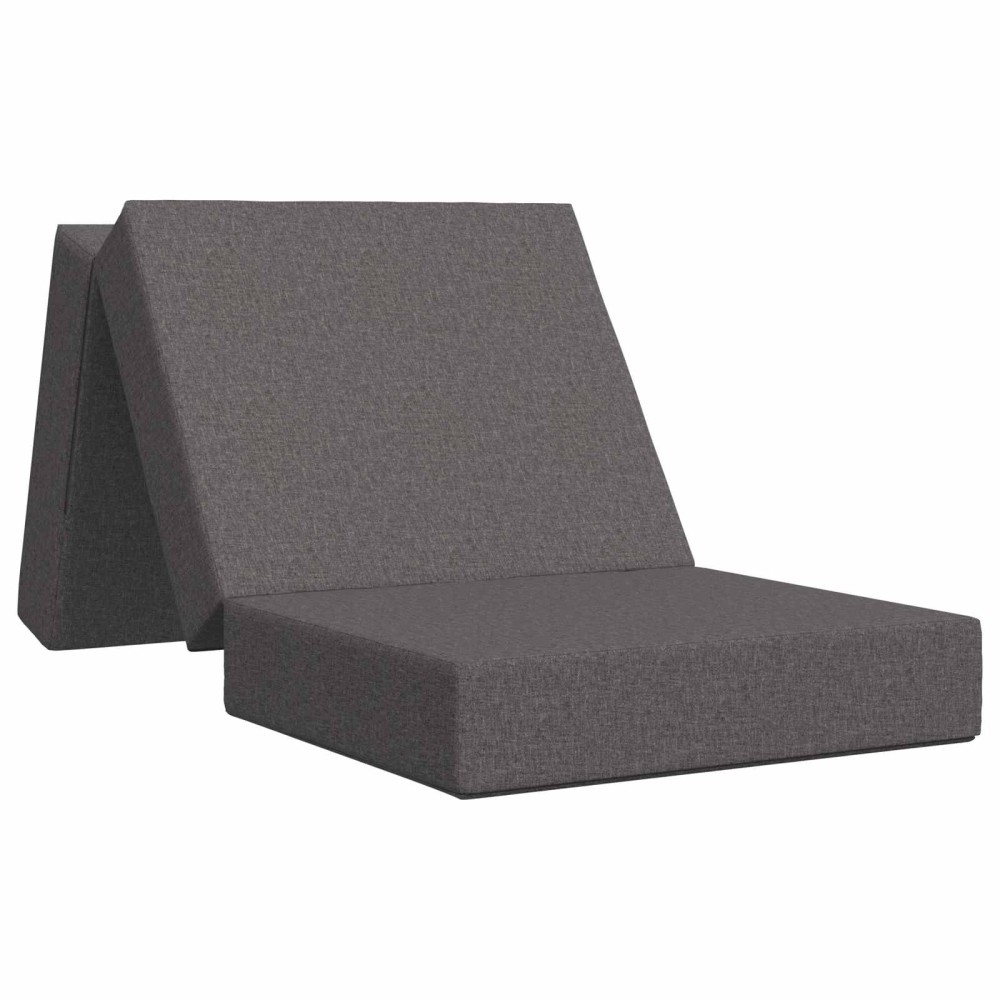 vidaXL Κρεβάτι Καναπέ Αναδιπλούμενο 75 x 63 x 45 εκ Ανοιχτό γκρι