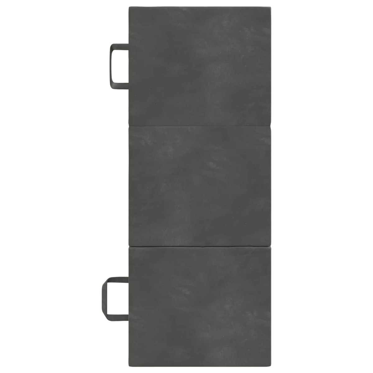 vidaXL Κρεβάτι Καναπέ Αναδιπλούμενο 90 x 63 x 45 εκ Σκούρο Γκρι