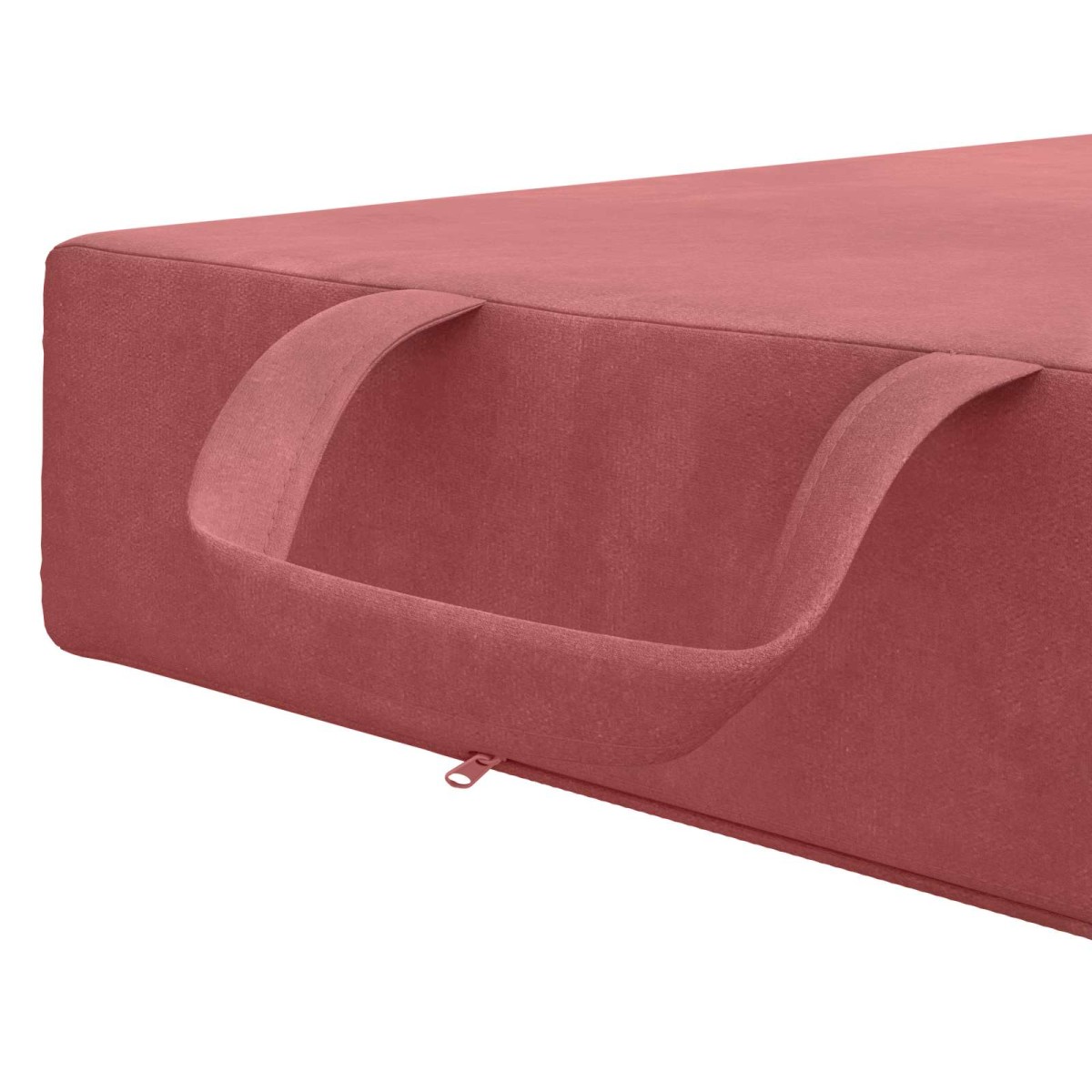 vidaXL Κρεβάτι Καναπέ Αναδιπλούμενο 90 x 63 x 45 εκ Ροζ