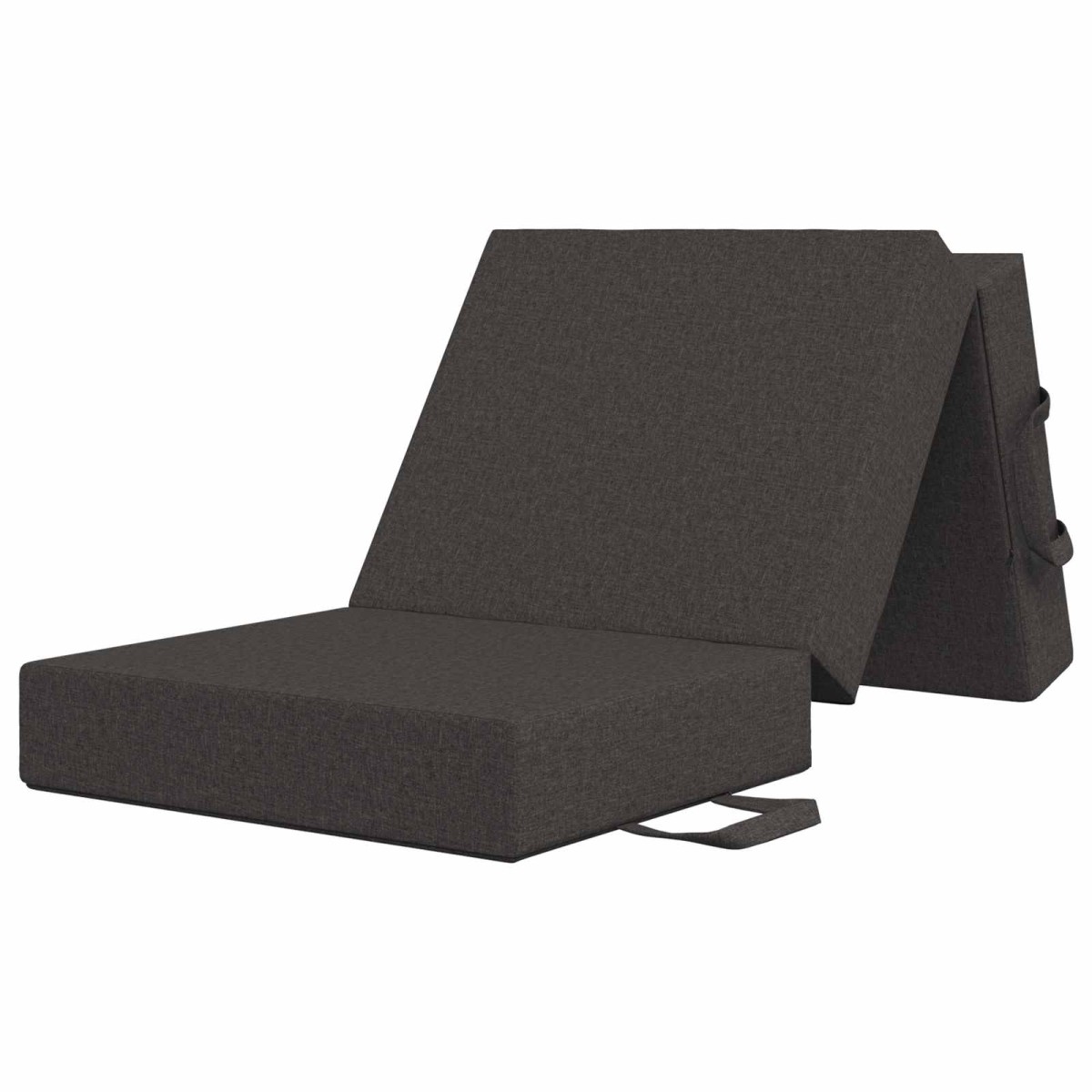 vidaXL Κρεβάτι Καναπέ Αναδιπλούμενο 75 x 67 x 45 εκ Σκούρο Γκρι