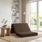 vidaXL Κρεβάτι Καναπέ Αναδιπλούμενο 80 x 67 x 45 εκ Taupe