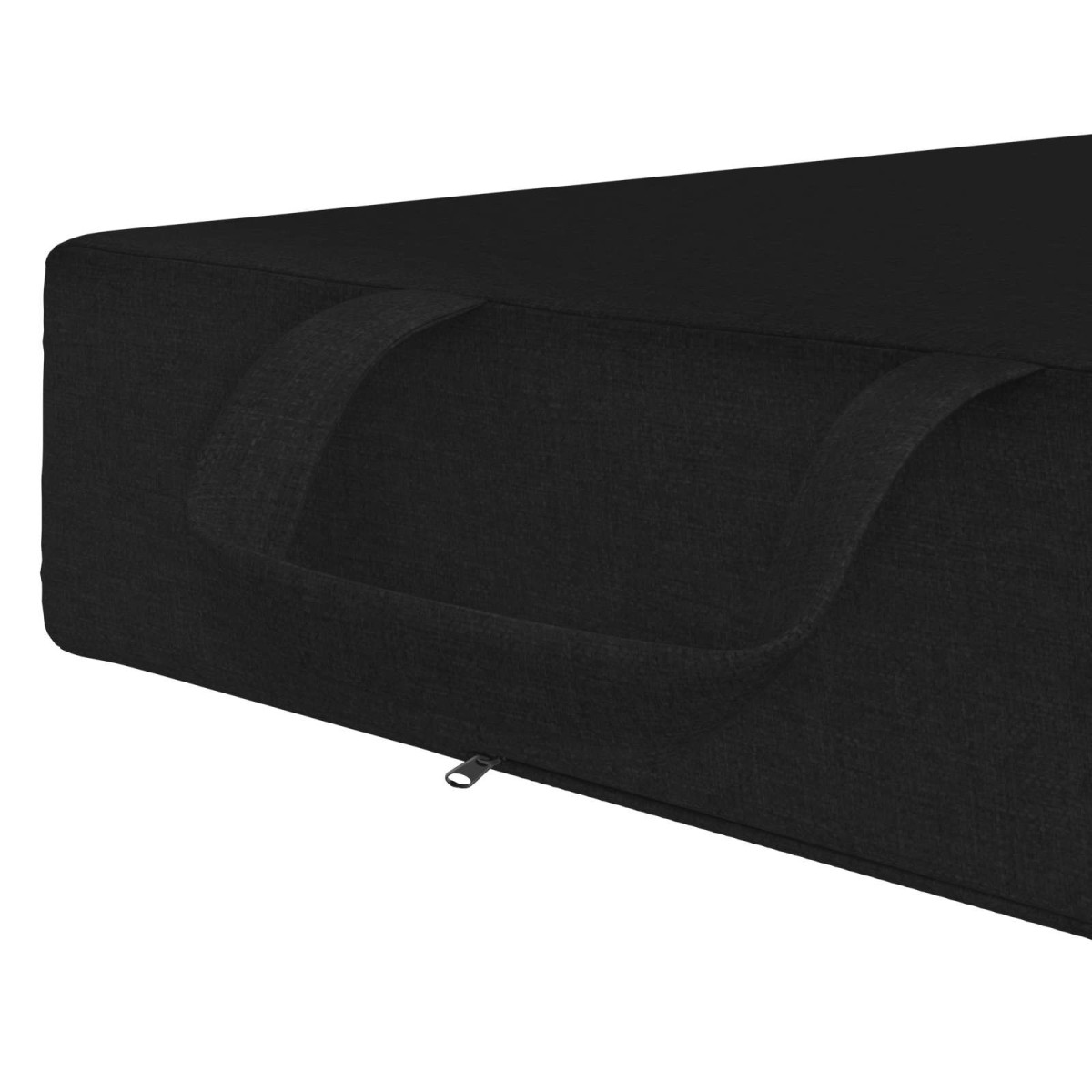 vidaXL Κρεβάτι Καναπέ Αναδιπλούμενο 90 x 67 x 45 εκ Μαύρο