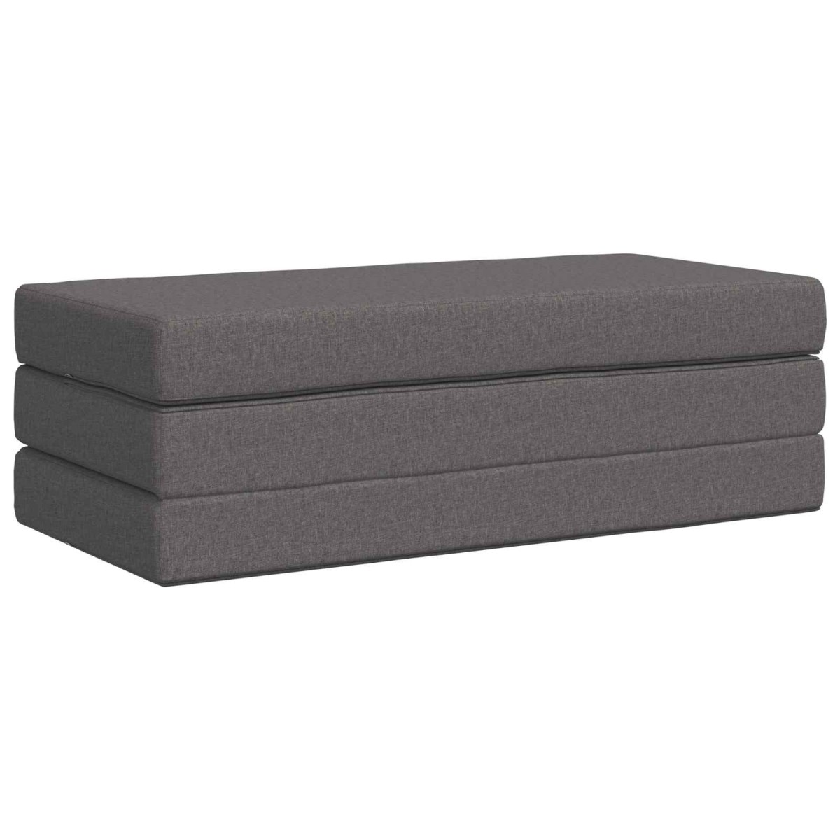 vidaXL Κρεβάτι Καναπέ Αναδιπλούμενο 140 x 67 x 45 εκ Ανοιχτό γκρι