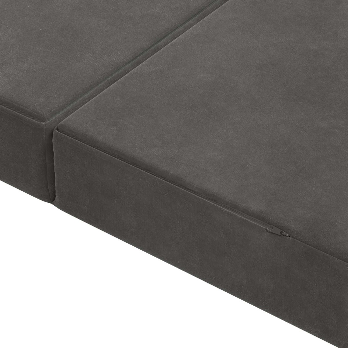 vidaXL Κρεβάτι Καναπέ Αναδιπλούμενο 160 x 67 x 45 εκ Σκούρο Γκρι