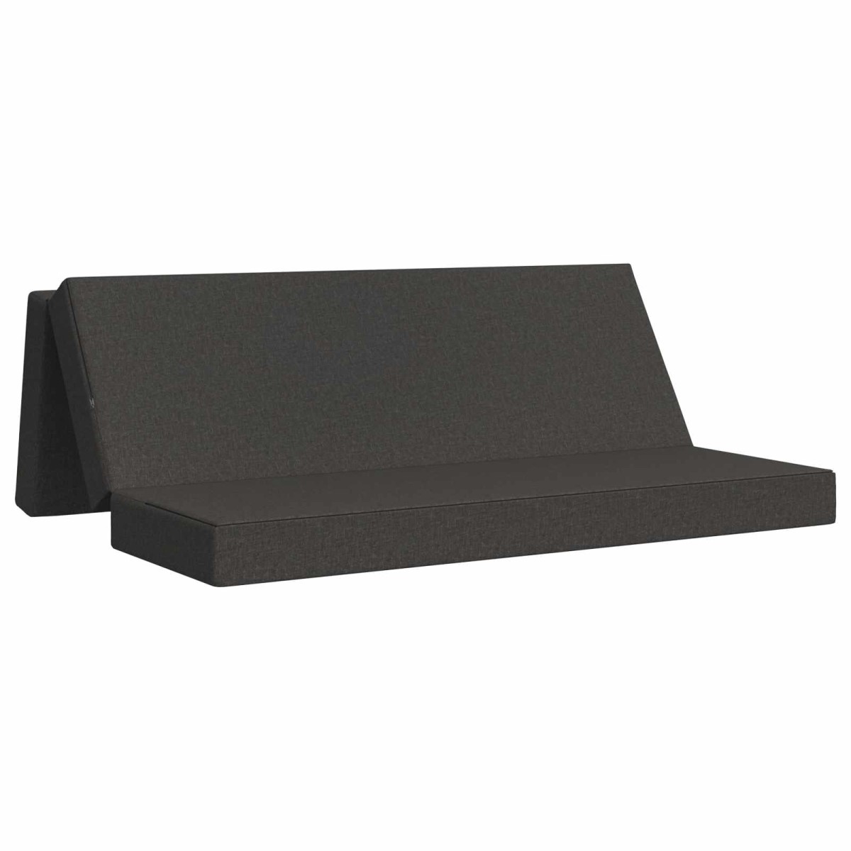 vidaXL Κρεβάτι Καναπέ Αναδιπλούμενο 180 x 67 x 45 εκ Σκούρο Γκρι