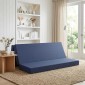 vidaXL Κρεβάτι Καναπέ Αναδιπλούμενο 200 x 67 x 45 εκ Μπλε