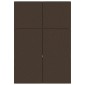 vidaXL Κρεβάτι Καναπέ Αναδιπλούμενο 140 x 67 x 15 εκ. Taupe