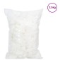 vidaXL Γέμιση Ίνας Λευκός 2,5 kg Πολυεστέρας
