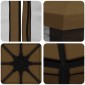 vidaXL Κήπος Γκαζebo με Πλευρικά Τοίχους 3 x 3 m Taupe