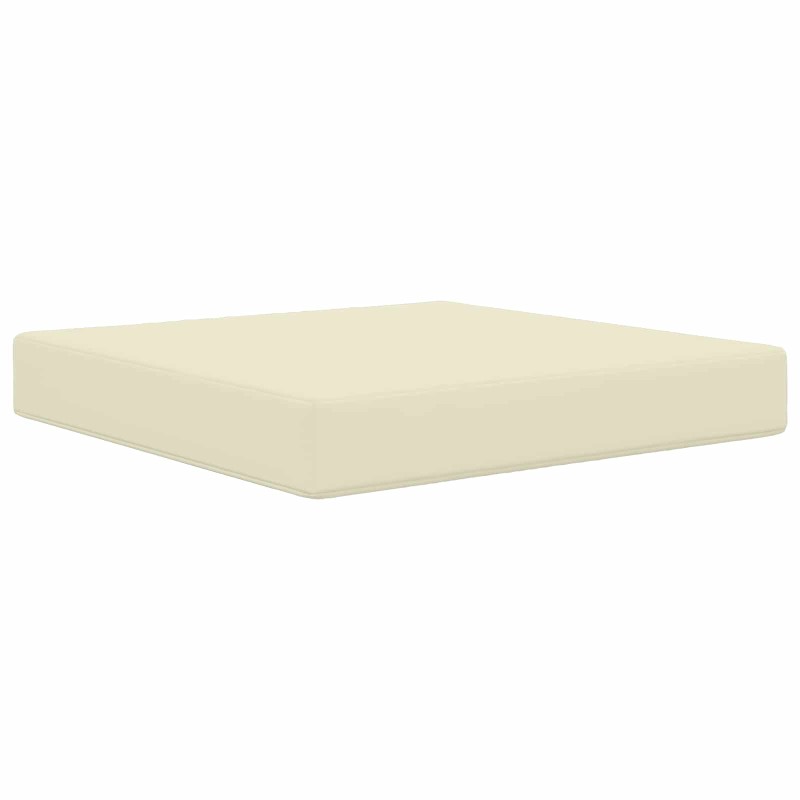 vidaXL Μαξιλάρι Καναπέ Εξωτερικού Χώρου Κρεμ 60 x 60 x 8 εκ.