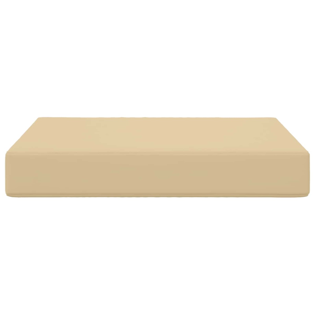 vidaXL Μαξιλάρι Καναπέ Εξωτερικού Χώρου Μπεζ 60 x 60 x 8 εκ.