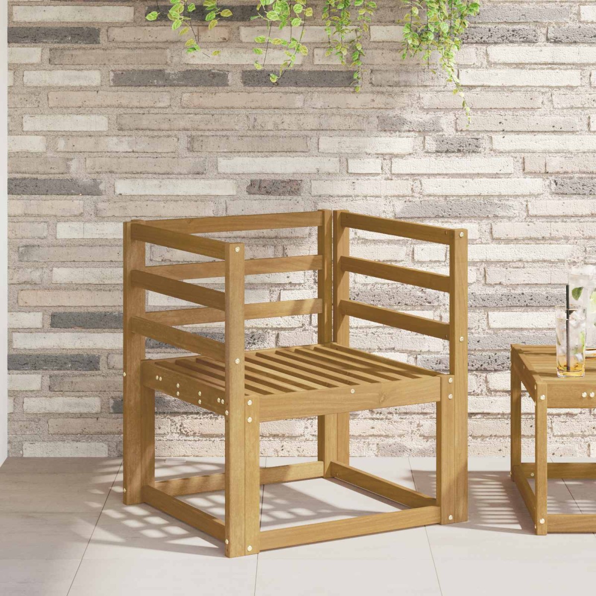 vidaXL Μονάδα Βραχιόνων 2 τμχ. Λευκό 59 x 4 x 73 εκ