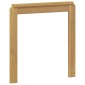 vidaXL Μονάδα μπράτσων 2 τμχ. Λευκό 59 x 6 x 61 εκ Στερεό Ξύλο Ακακίας