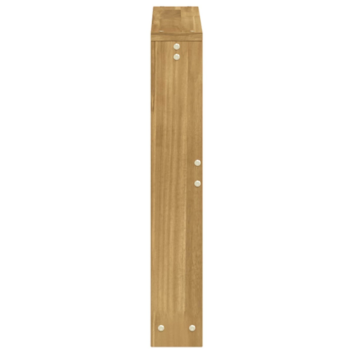 vidaXL Μονάδα μπράτσων 2 τμχ. Λευκό 58,5 x 10 x 61 εκ.