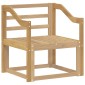 vidaXL Μονάδα Βραχιόνων 2 τμχ. Λευκό 59 x 4 x 73 εκ