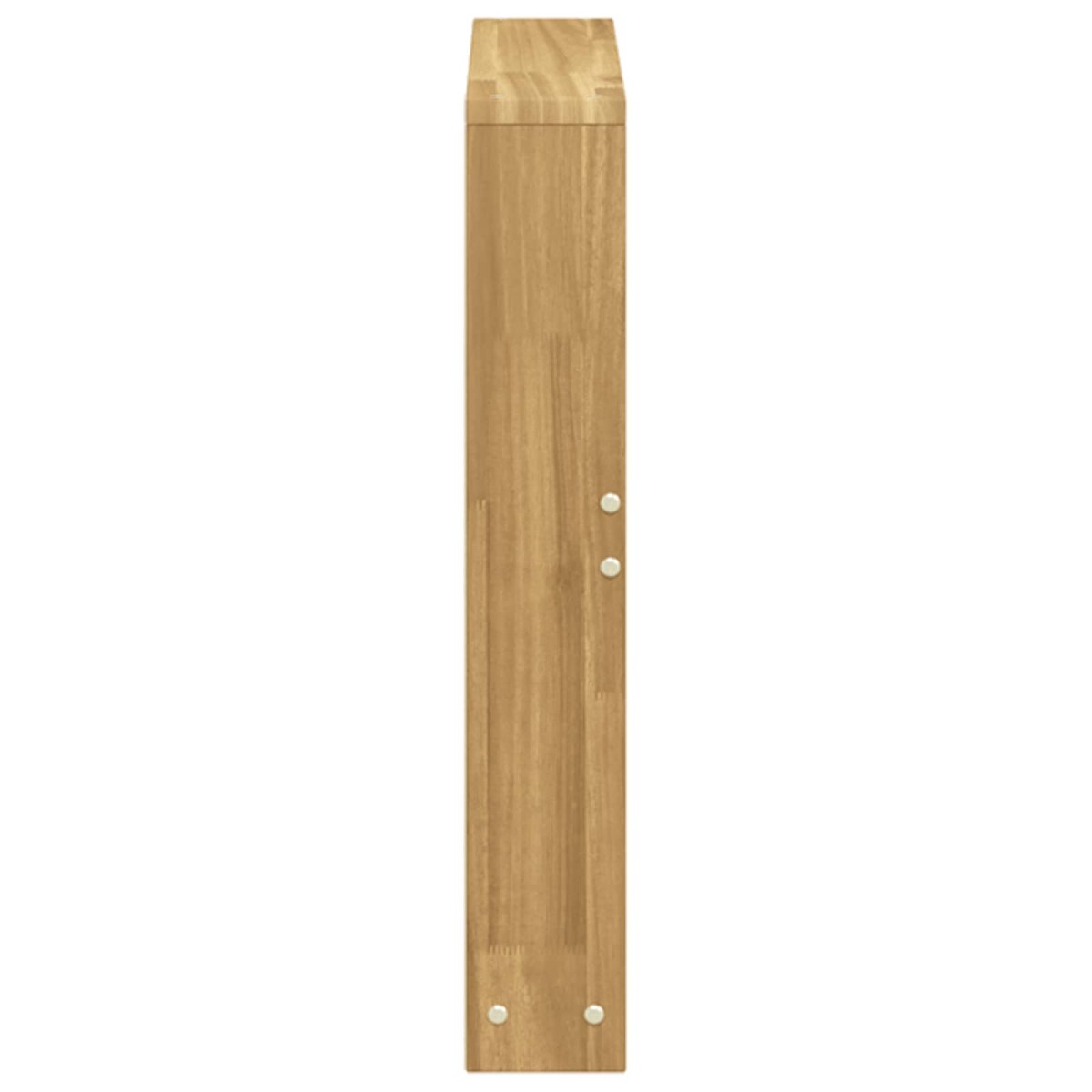 vidaXL Μονάδα μπράτσων 2 τμχ. Λευκό 58,5 x 10 x 61 εκ.
