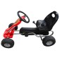 vidaXL Go Kart με Πετάλια Κόκκινο