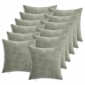 vidaXL Κάλυμμα Μαξιλαριού 12 τμχ. HEERLEN Πράσινο 40 x 40 cm