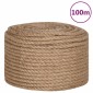 vidaXL Σχοινί 10 χιλ. / 100 μ. από 100% Γιούτα