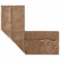 vidaXL Κάλυμμα Μαξιλαριού 2 τμχ. HOUTEN Καφέ 40 x 145 εκ.