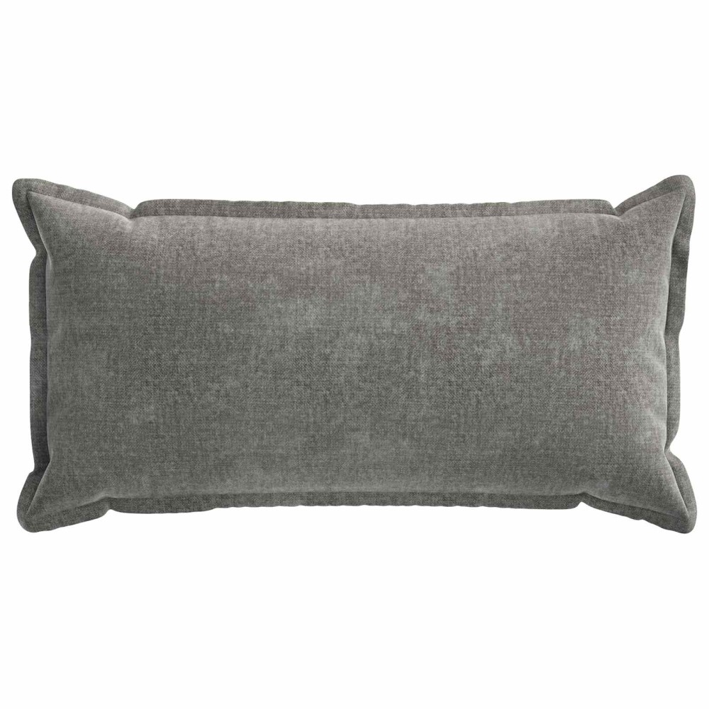 vidaXL Κάλυμμα Μαξιλαριού 2 τμχ. HOUTEN Σκούρο Γκρι 40 x 80 cm