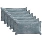 vidaXL Κάλυμμα Μαξιλαριού 6 τμχ. HOUTEN Γαλάζιο 40 x 80 cm